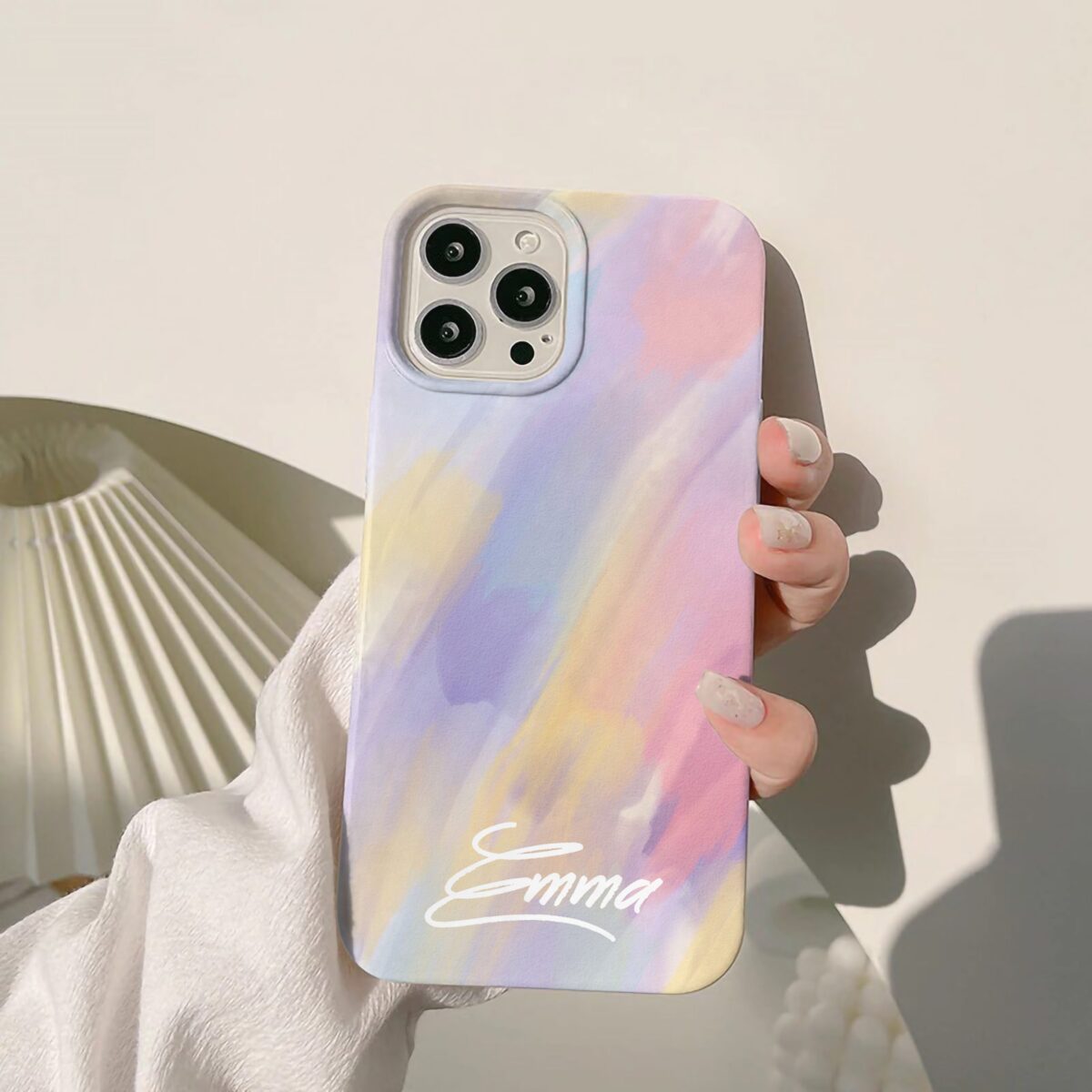 Creative sticker name customizable phone cases - Image 4