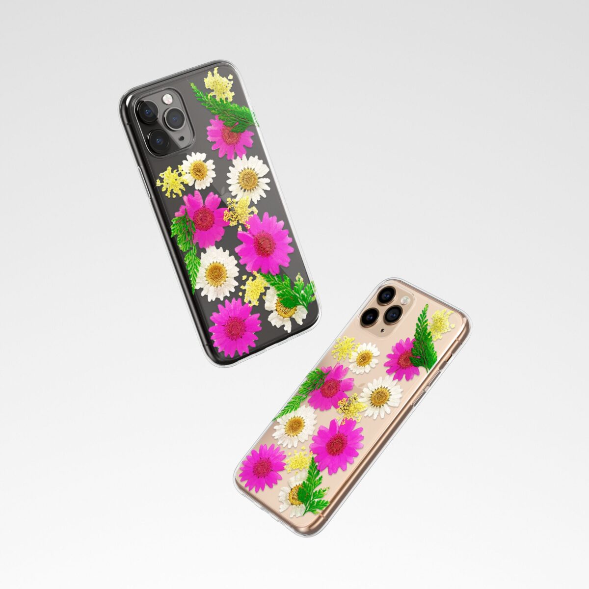 Colorful pressed flowers phone cases - Image 5